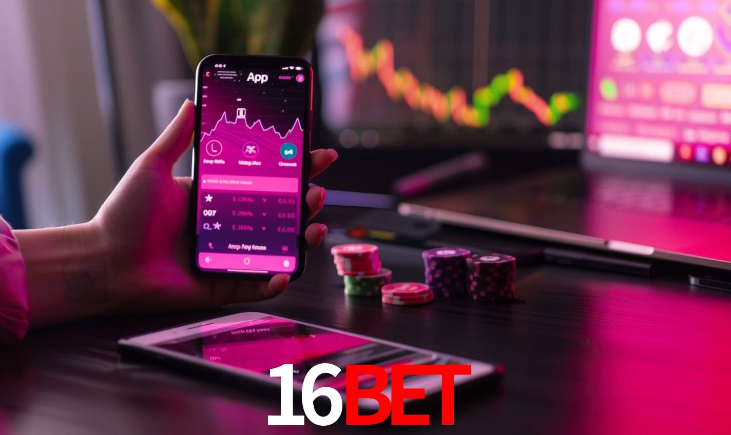 Recursos Exclusivos do App 16BET - Modo Offline, Login Biométrico